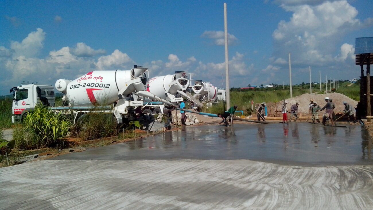 เทคอนกรีตแม่สอด