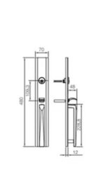 ขายมือจับประตูพร้อมส่งแม่สอด