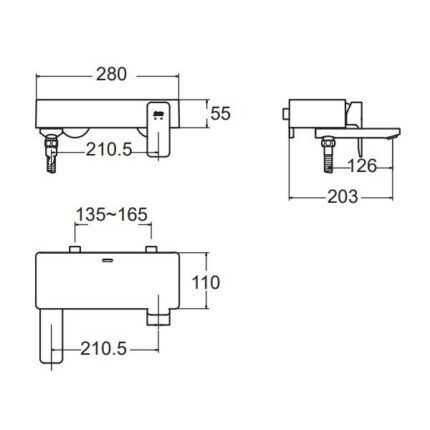 ขายก๊อกน้ำพร้อมฝักบัวพร้อมส่งแม่สอด
