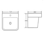 ขายอ่างล้างหน้าพร้อมส่งแม่สอด
